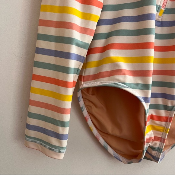 Crewcuts Striped Kids Rashguard - Picture 2 of 11